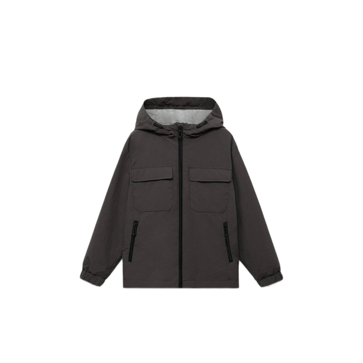 Mango Kids tussenjas antraciet