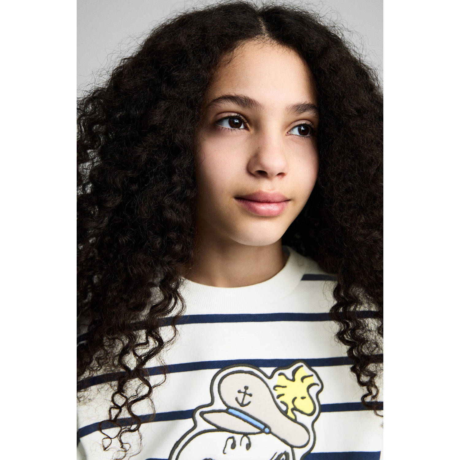 Mango Kids Snoopy sweater wit