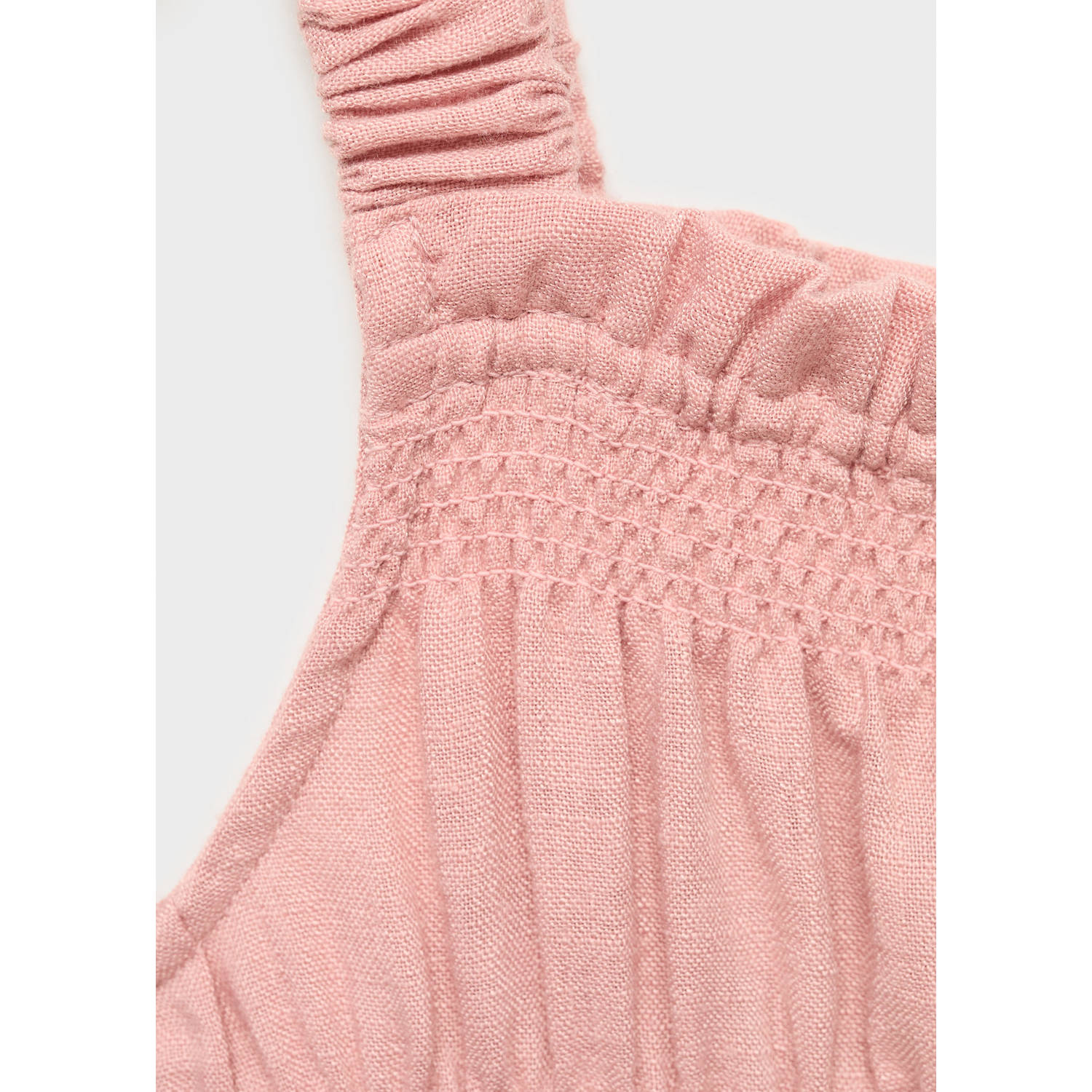 Mango Kids jumpsuit lichtroze
