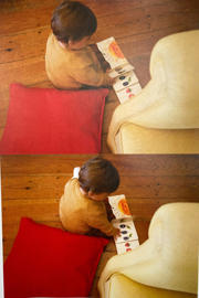 thumbnail: Mango Kids vest geel gebreid
