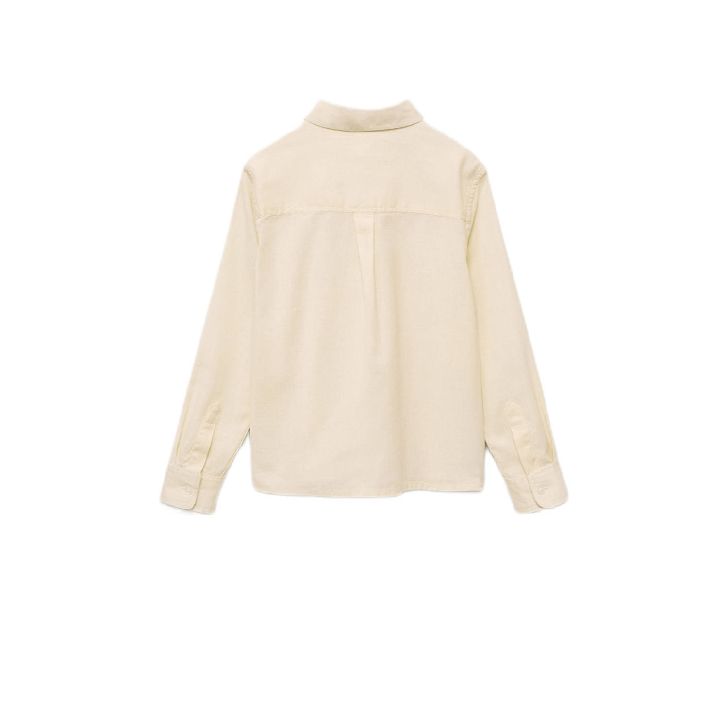 Mango Kids overhemd lichtgeel