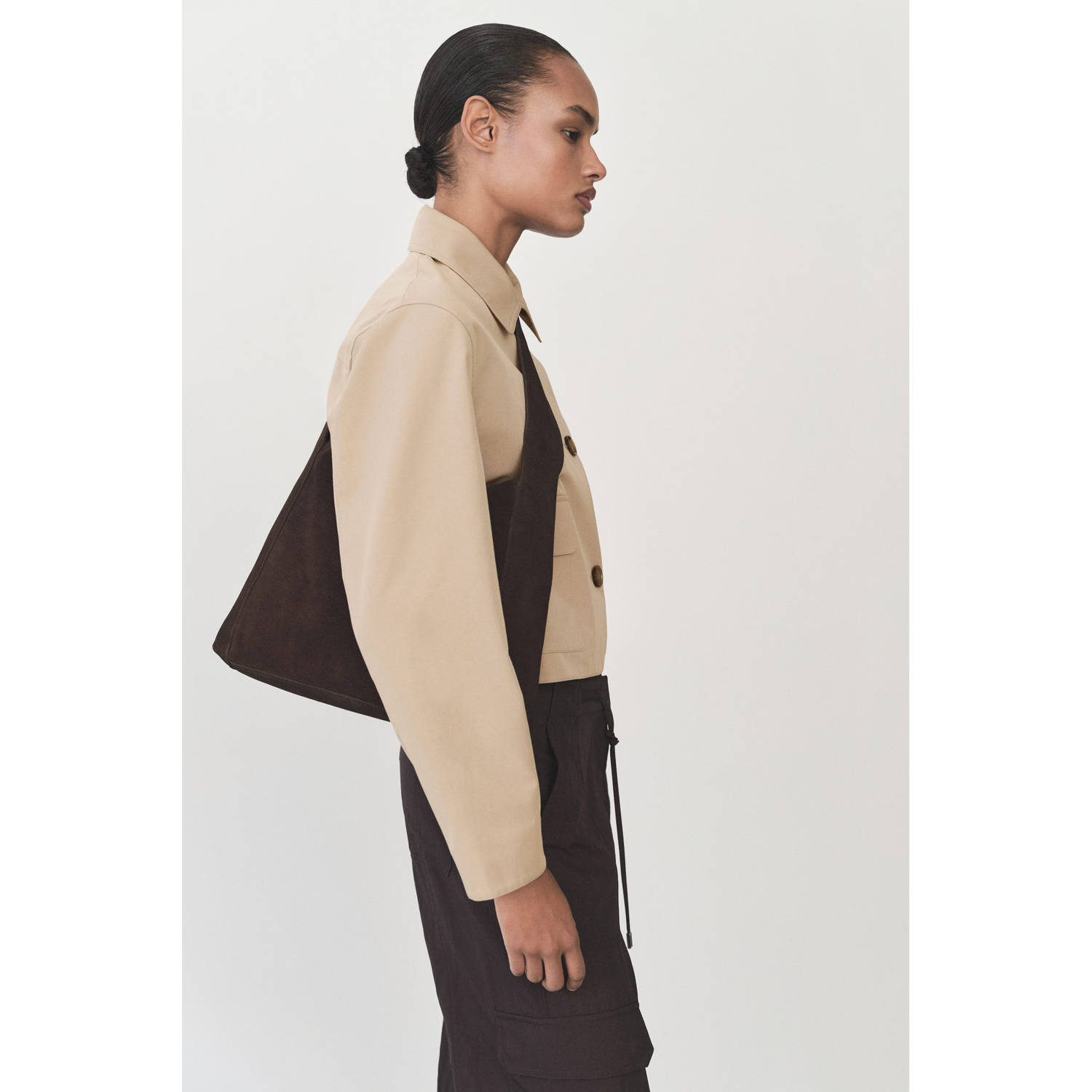 Mango jasje beige