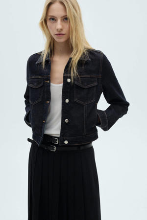 denim spijkerjas dark blue denim