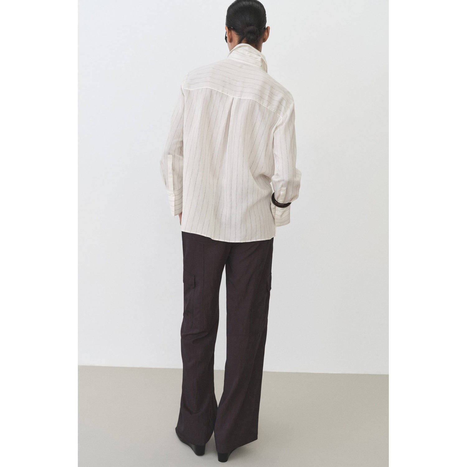 Mango blouse ecru