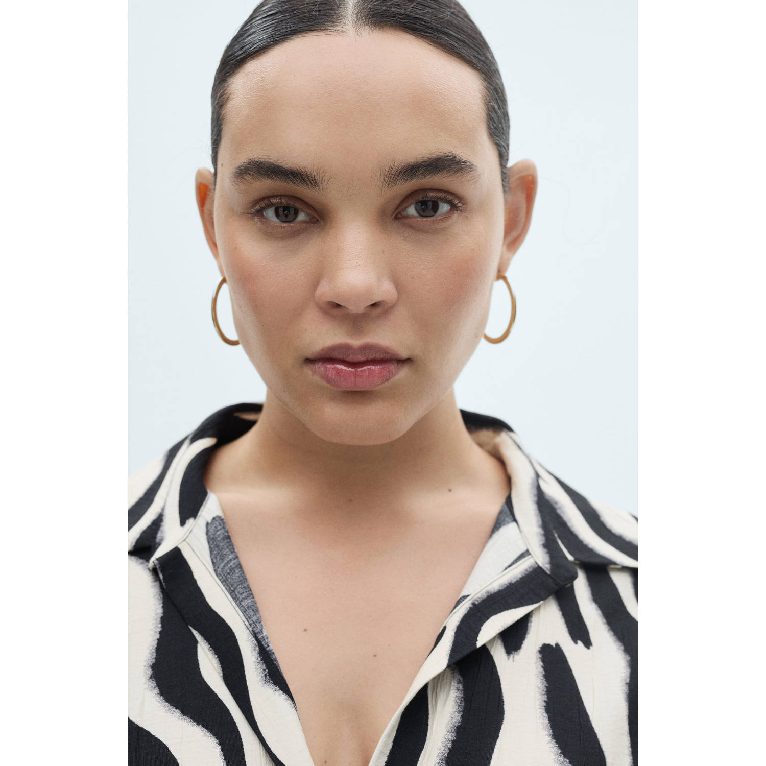 Mango blousejurk zwart