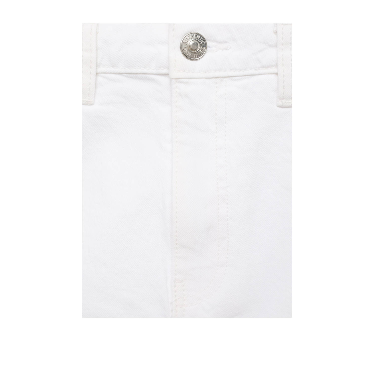 MANGO TEEN spijkerrok wit