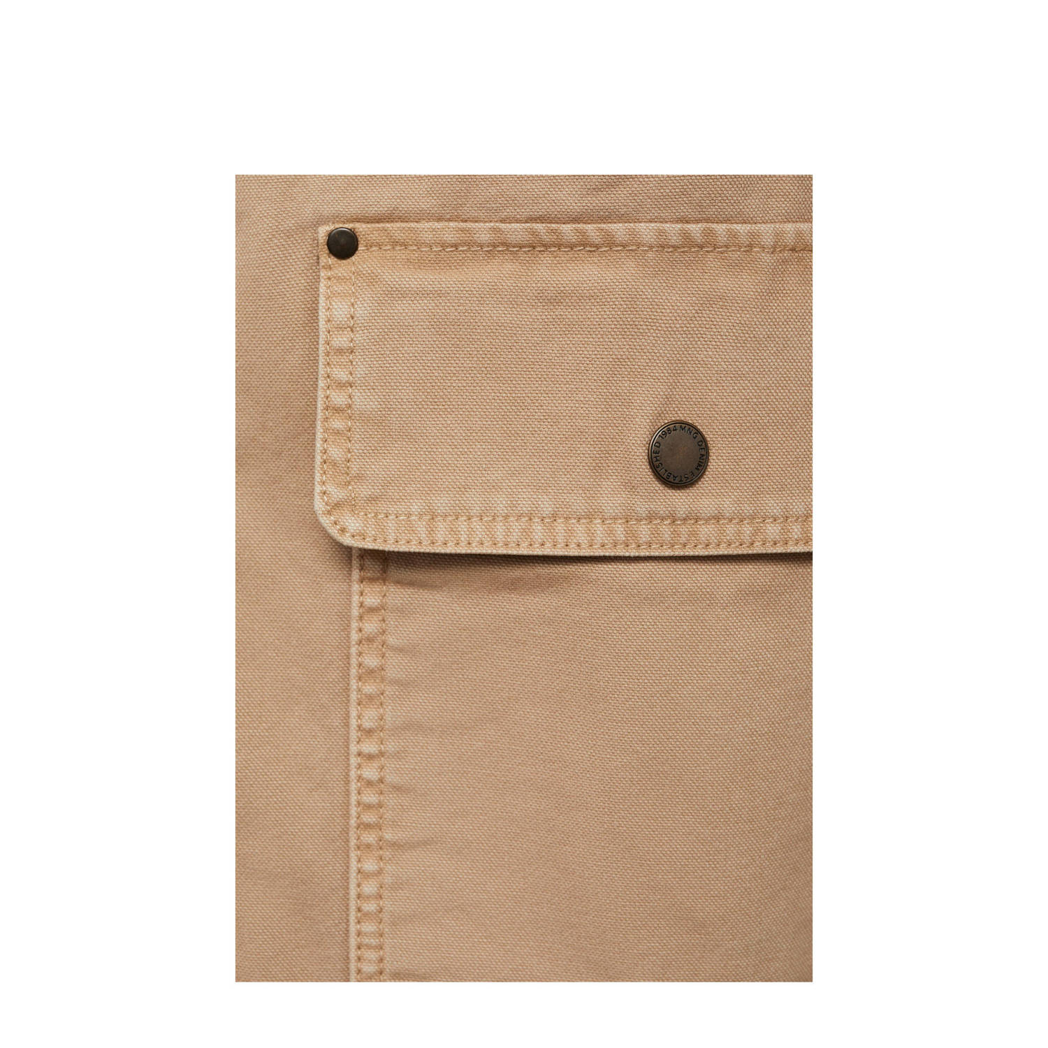 Mango spijkerjas beige