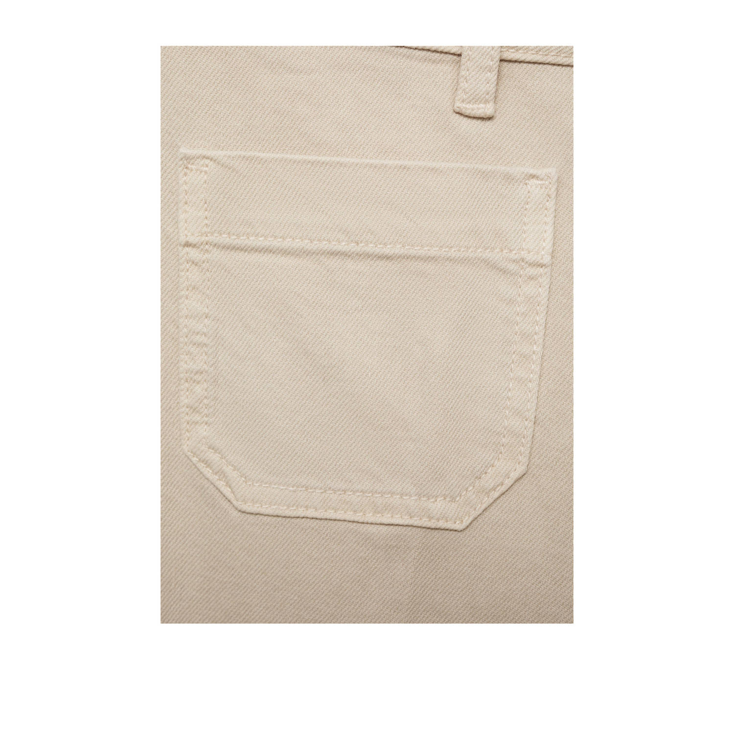 Mango wide leg jeans beige