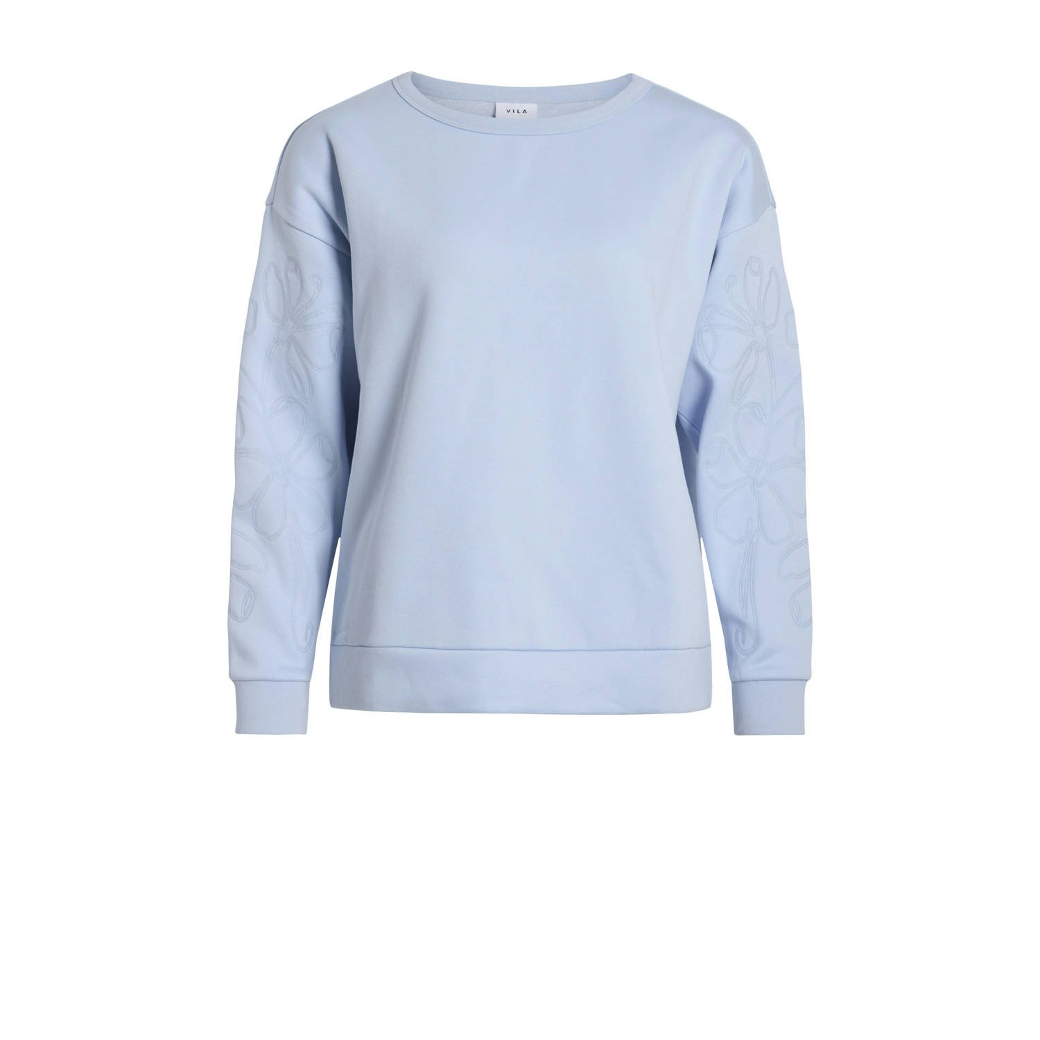 VILA sweater lichtblauw