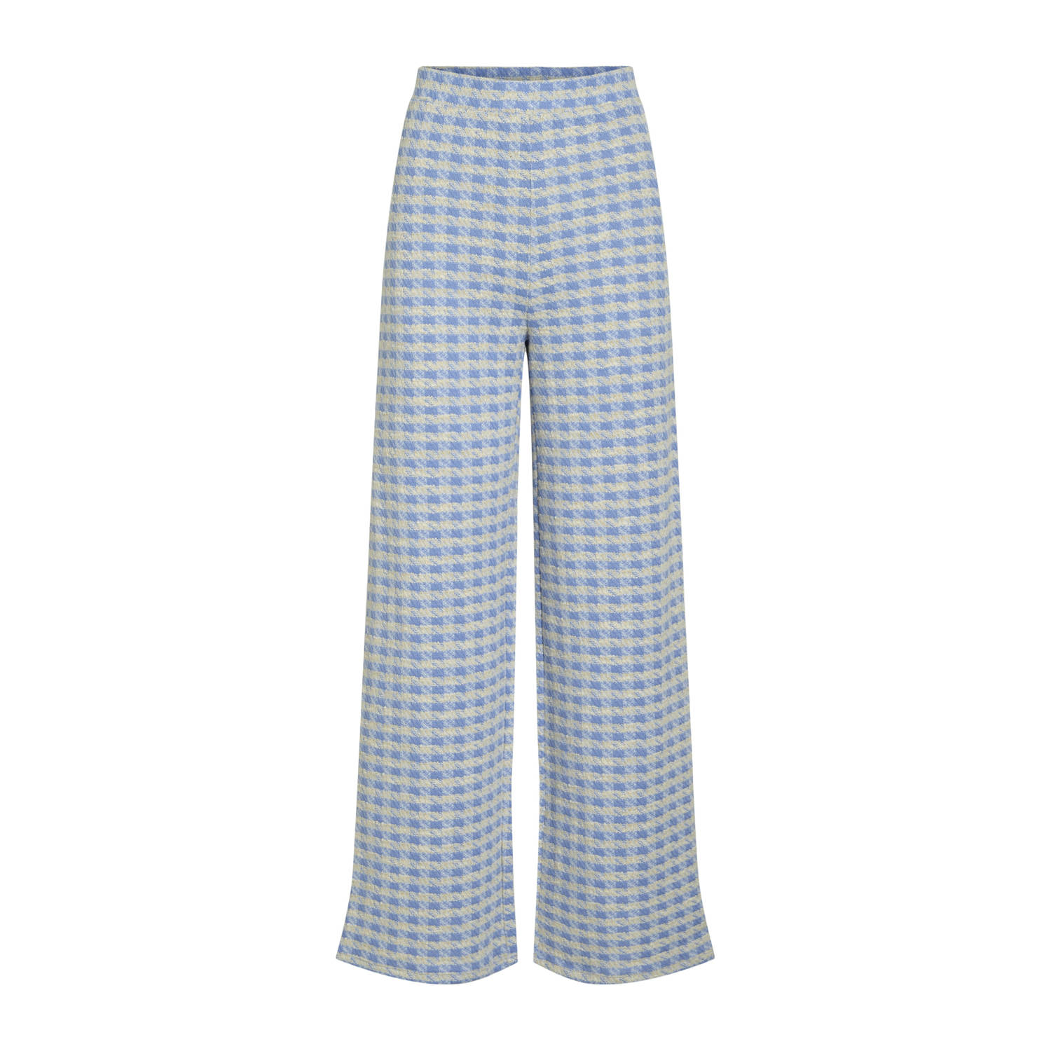 VILA wide leg high waist casual broek