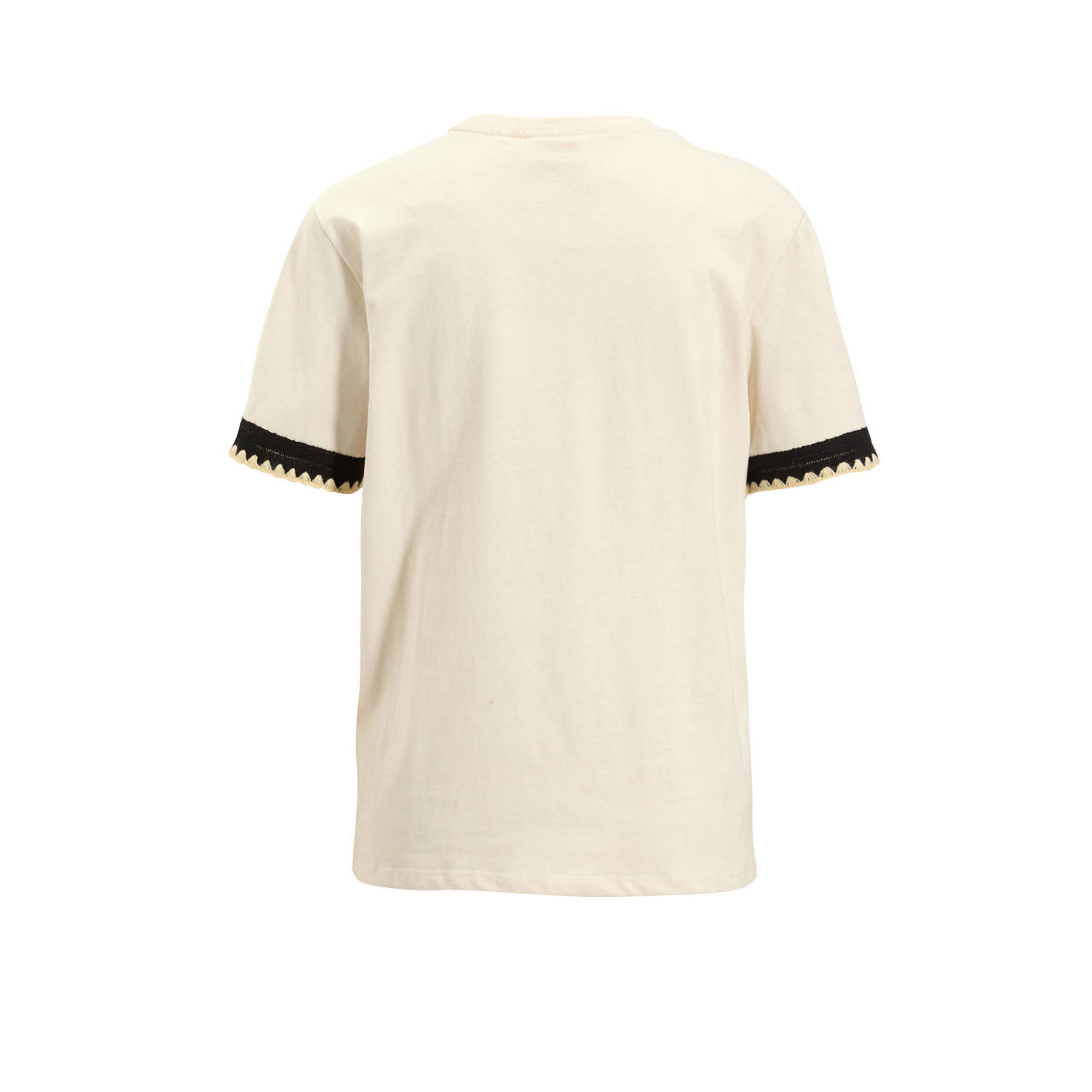 VILA T-shirt ecru