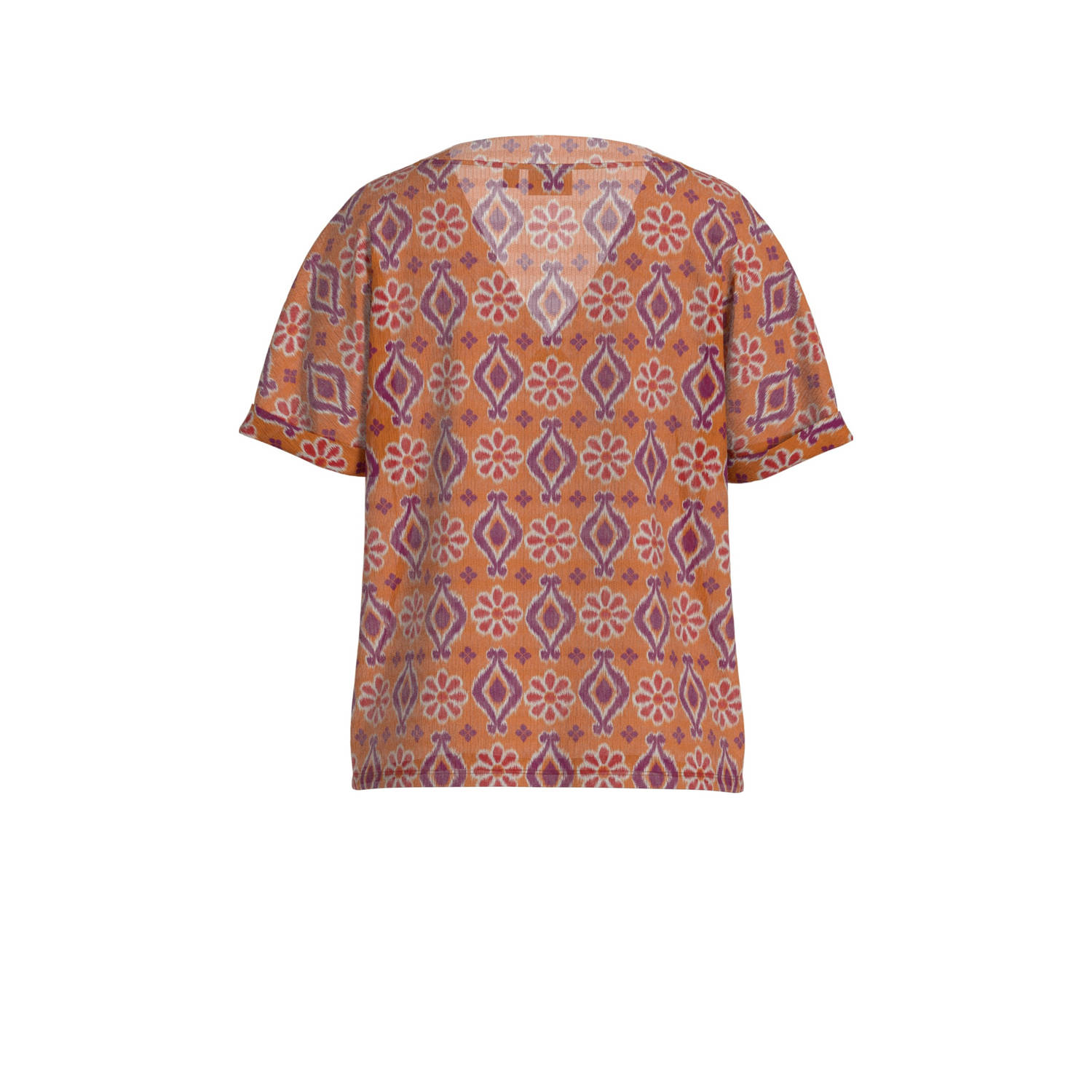 VILA top oranje