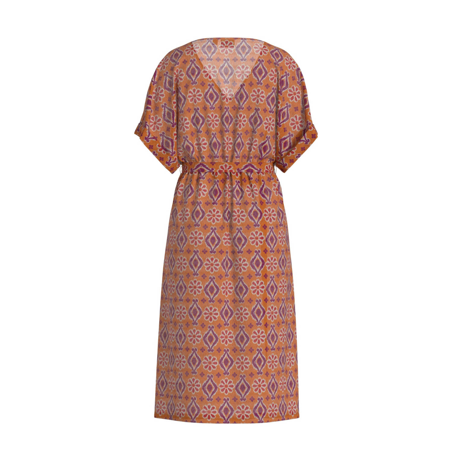 VILA zomerjurk oranje