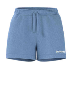 sweatshort blauw