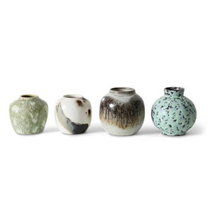 vaas 70s ceramics (set van 4)