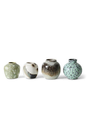 vaas 70s ceramics (set van 4)