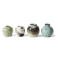 HKLIVING vaas 70s ceramics (set van 4)