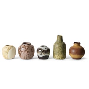 vaas 70s ceramics (set van 5)