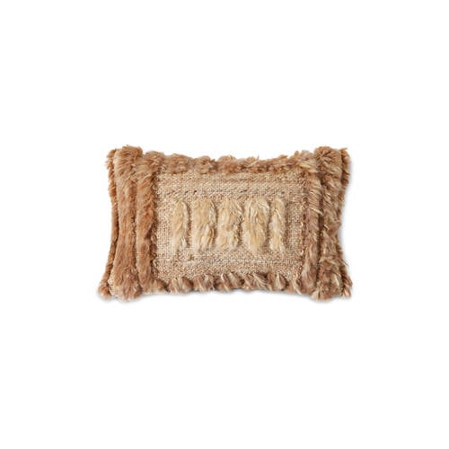 HKLIVING sierkussen Furry (25x40 cm) afbeelding