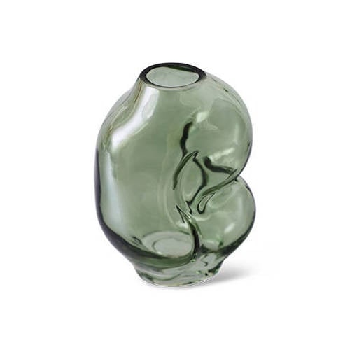HKLIVING vaas Gleam (18x11 cm) afbeelding