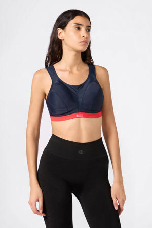 level 4 sportbh Active D+ Classic donkerblauw