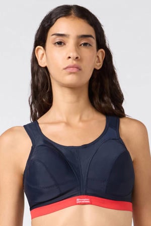 level 4 sportbh Active D+ Classic donkerblauw