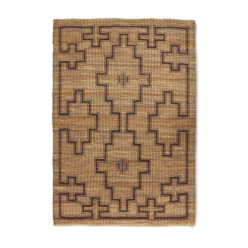 HKLIVING vloerkleed jute Tuareg afbeelding