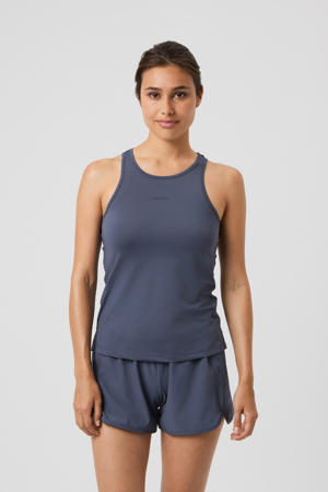 sporttop donkerblauw