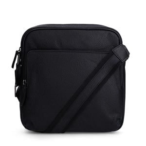 leren crossbody tas zwart
