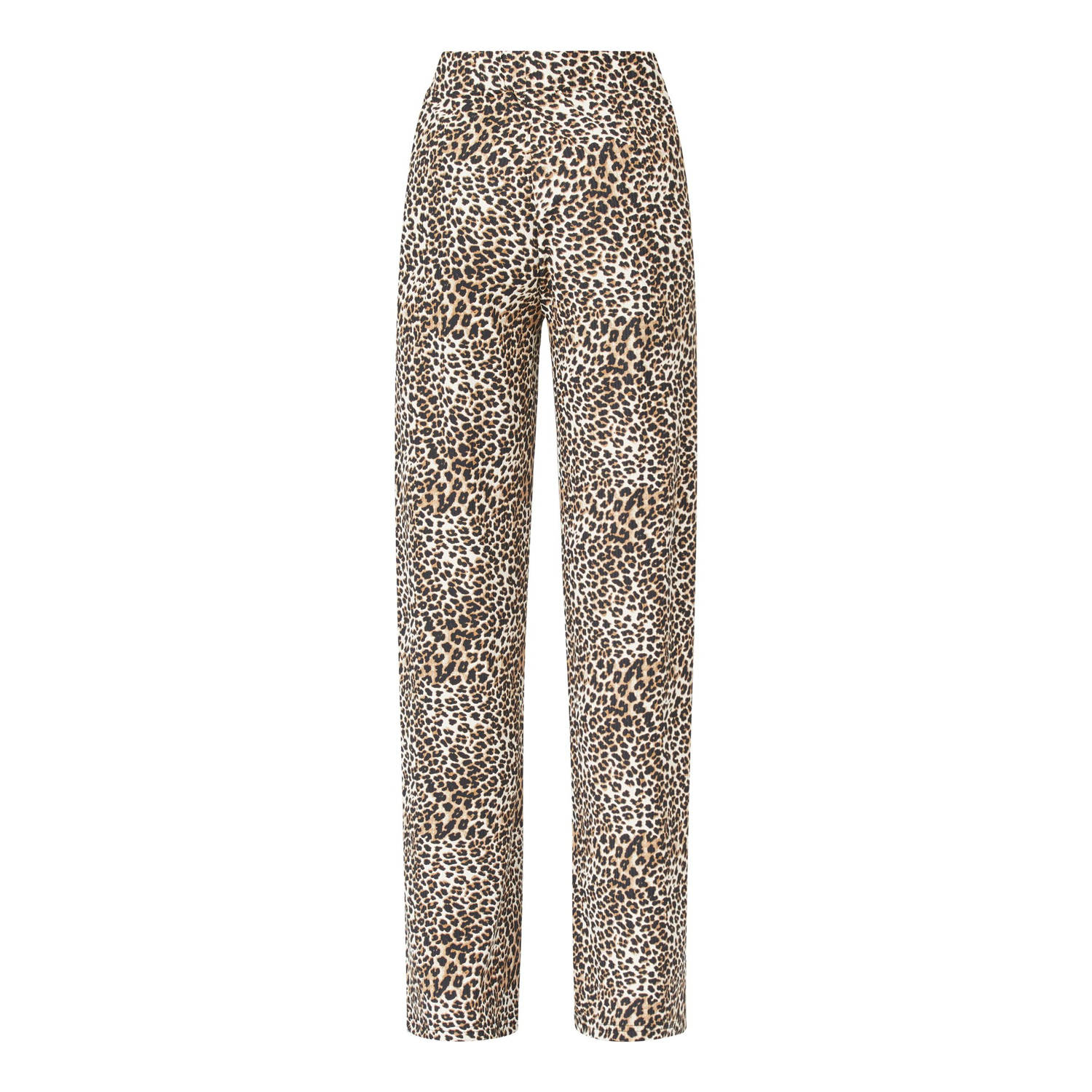 SisterS Point wide leg high waist broek bruin