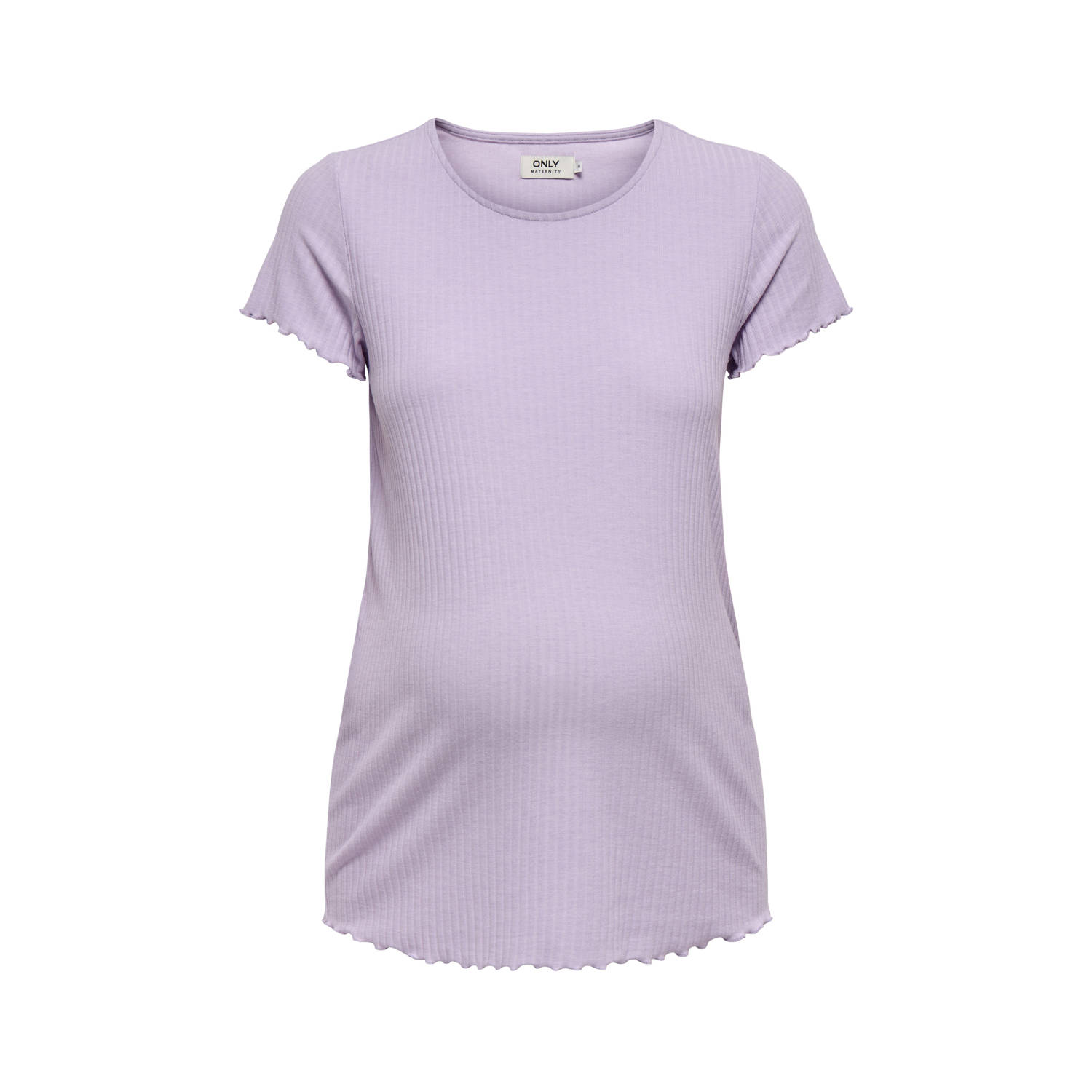 ONLY MATERNITY zwangerschaps top rib gebreid