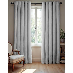 verduisterend gordijn kant en klaar teddy (per stuk) (300 x 250 cm)*