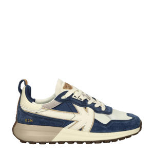 Vancouver  suède sneakers blauw