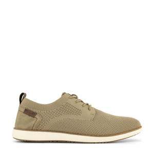   veterschoenen taupe
