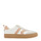 ESPRIT leren sneakers wit/roze