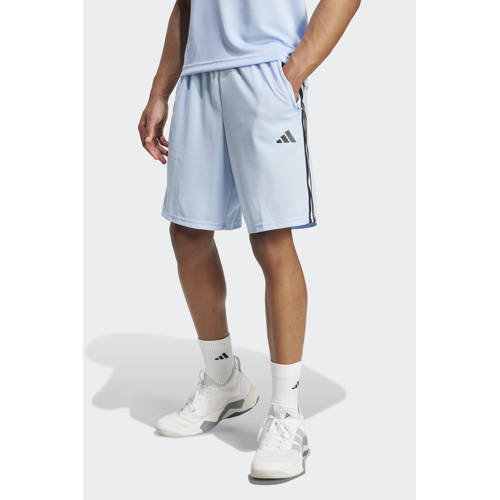 adidas Performance Senior sportshort lichtblauw afbeelding