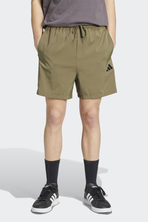 Senior sportshort olijfgroen