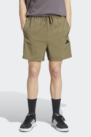 Senior sportshort olijfgroen