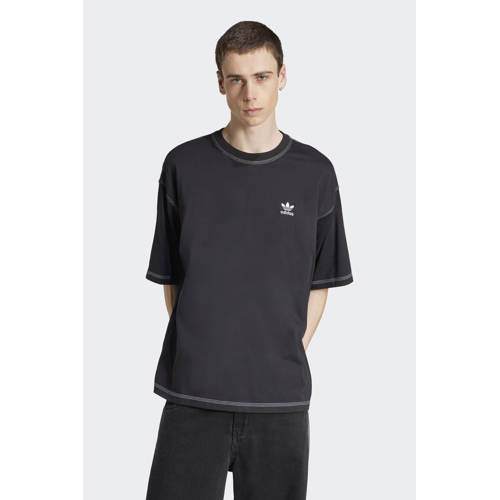 adidas Originals Trefoil Essentials T-shirt zwart afbeelding