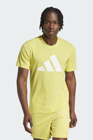 sportshirt geel/wit