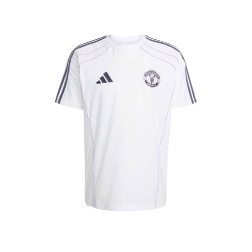 adidas Performance Senior Machester United T-shirt wit afbeelding