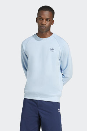 Trefoil Essentials sweater lichtblauw