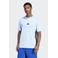 adidas Sportswear T-shirt lichtblauw/zwart