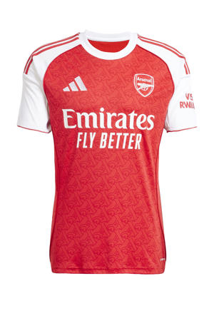 senior Arsenal FC voetbalshirt rood/wit