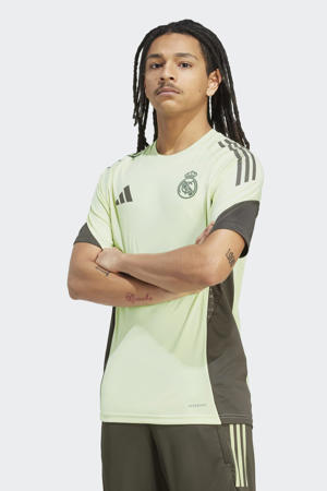 senior Real Madrid voetbalshirt lichtgeel