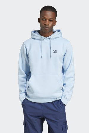 Trefoil Essentials hoodie lichtblauw