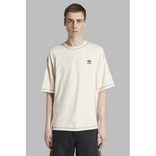 adidas Originals Trefoil Essentials T-shirt wit afbeelding