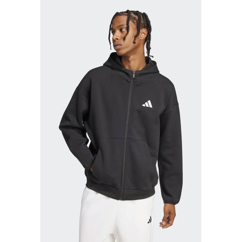 adidas Sportswear sweatvest zwart afbeelding