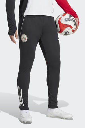Senior Ajax Amsterdam voetbalbroek  Training zwart/wit/rood