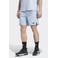 adidas Performance D4T Workout 7"sportshort - lichtblauw